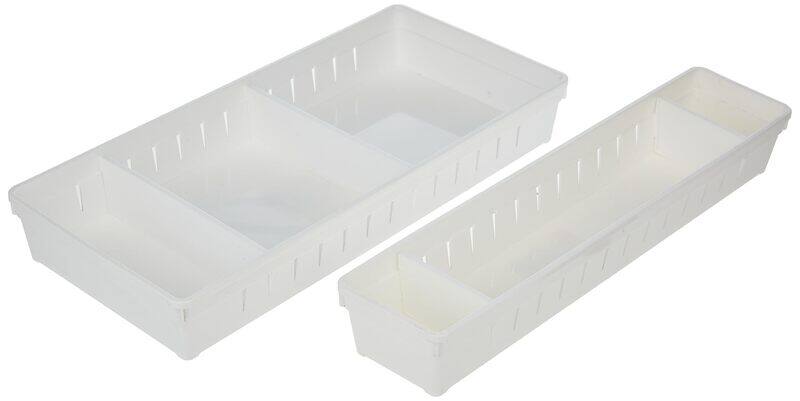 

Keyway Basket with Separator, 708588, White