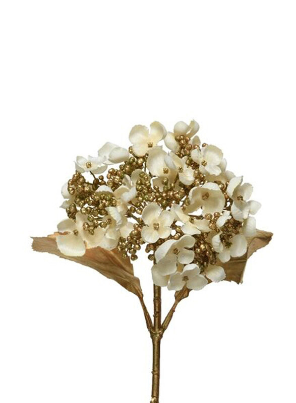 

Kaemingk Christmas Hydrangea Stem, Cream