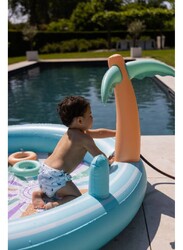 Swim Essentials  Rainbow Adventure Inflatable Pool 210 cm diameter, Suitable for Age +3