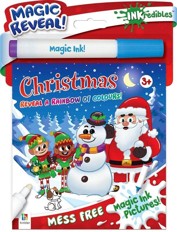 

Hinkler Inkredibles Magic Ink Christmas Activity Book Kit, Multicolour