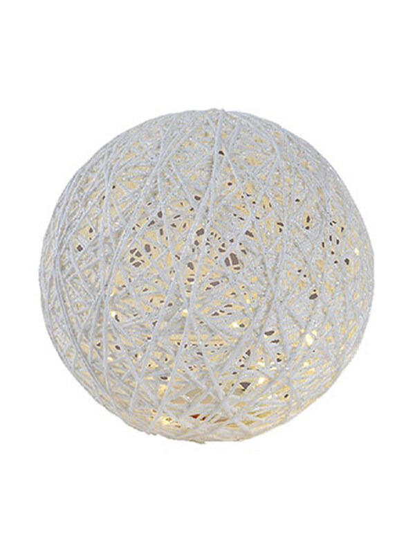 

Kaemingk Decoris Micro LED Ball Paper Steady Battery Operated, 20cm, White