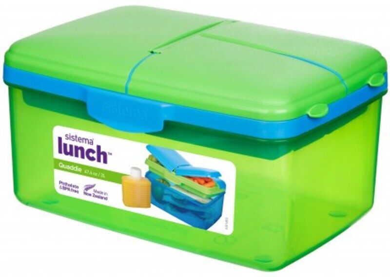

Sistema Slimline Quaddie Coloured 2L Green