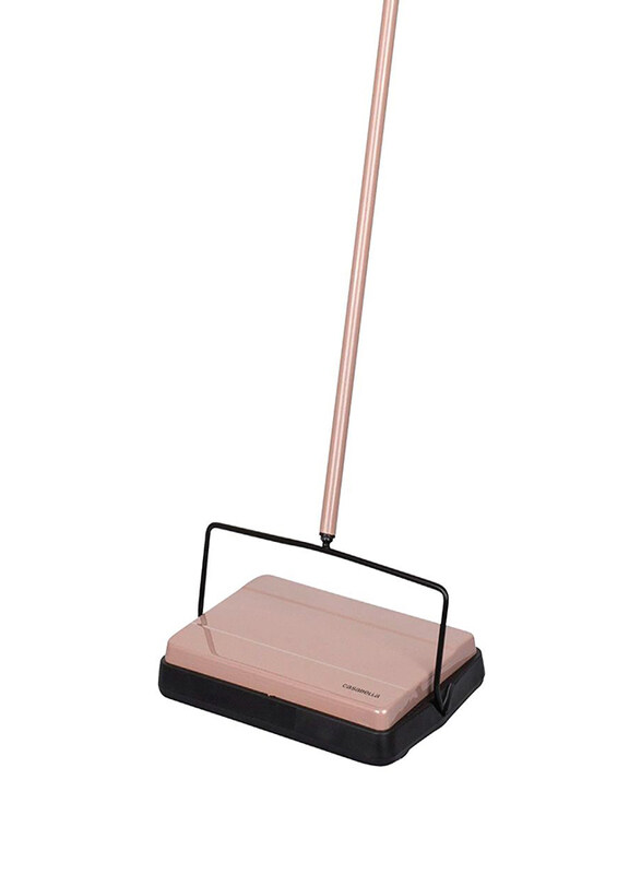 

Casabella Carpet Sweeper, Black/Rose Gold