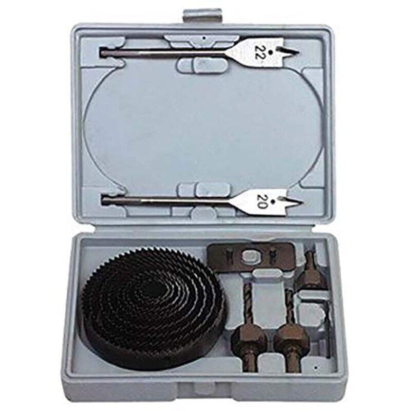 

Wulf 18-Piece Holesaw Set, Black/Blue