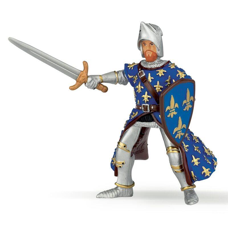 

Papo 39253 Blue Prince Philip Medieval-Fantasy Figurine, 1 Piece, Ages 3+
