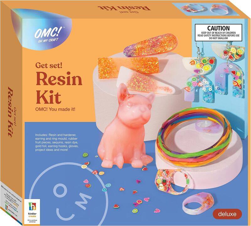 

Hinkler Omc Get Set Resin Kit, Multicolour