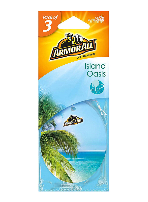

Armor All Island Oasis Air Freshener, 3 Pieces