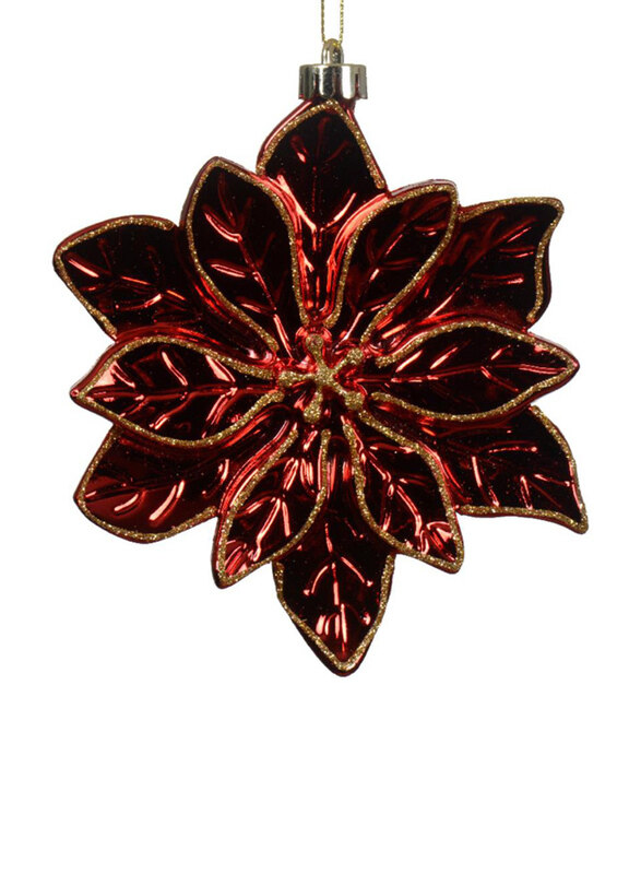 

Kaemingk Shatterproof Poinsettia, 14.5cm, Red