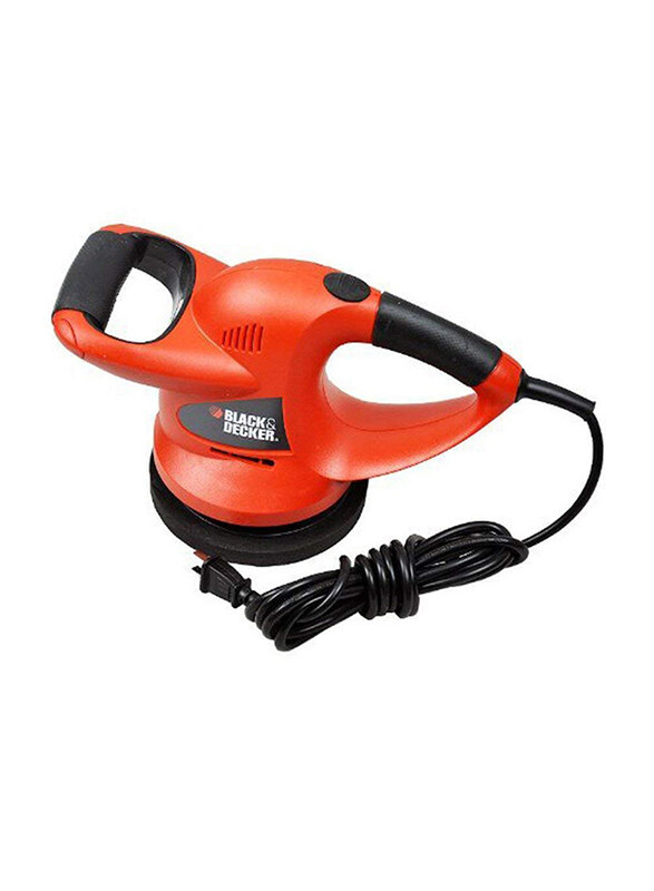 

Black & Decker Car Polisher, 60W, Dark Orange/Black