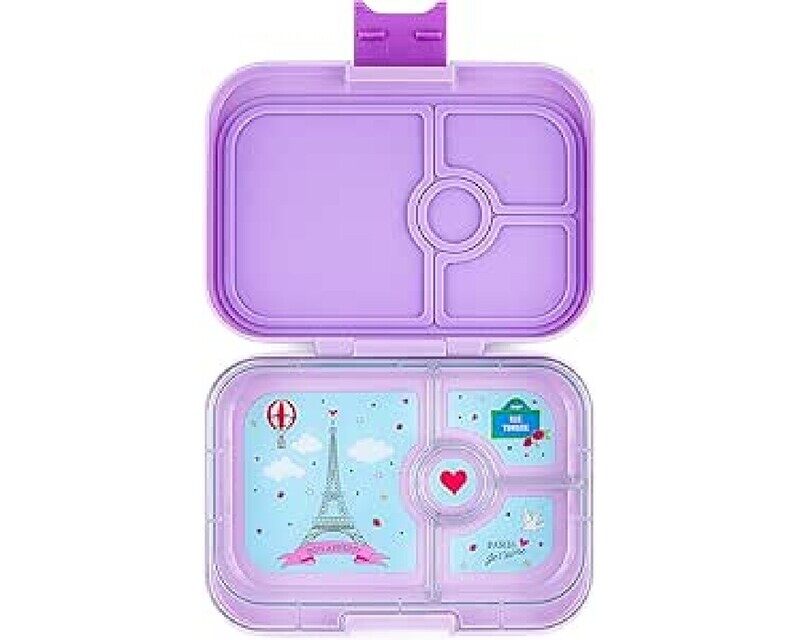 Yumbox Panino 4-Compartment Leakproof Bento Box Purple