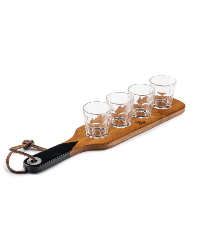 

Core 5-Piece Paddle Board with Shot Glasses Set, 210609, Black