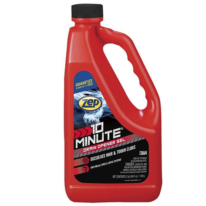 

Zep 10 Minute Drain Opener Gel, ZHCR64NG, 64oz