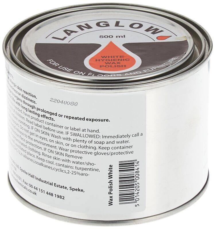 

Langlow Wax Polish, 500ml, White