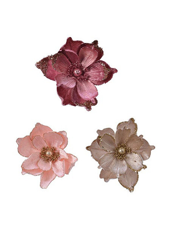 

Kaemingk Decoris Magnolia On Clip Polyester, Assorted