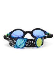 Bling2O Stardust Solar System Black Kids Swim Goggles Age +3, 100% silicone I latex-free I With uv protection I Anti-fog I with adjustable nose piece I comes with hard protective case.