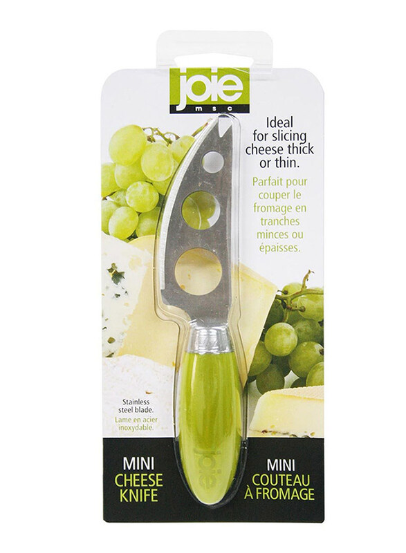 

Joie 2.5-inch Mini Cheese Knife, Green/Silver