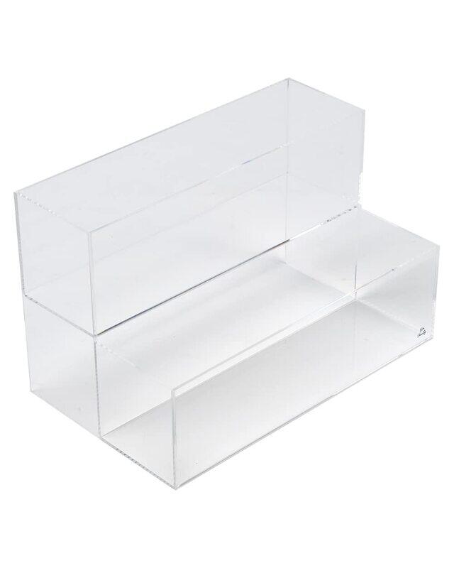 

Homesmiths Vanity 2 Tier Beauty Cube, Clear