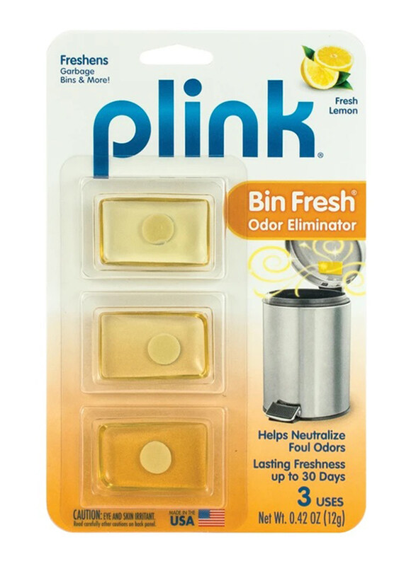 

Plink Lemon Fresh Bin Odor Eliminators, 3 Pieces