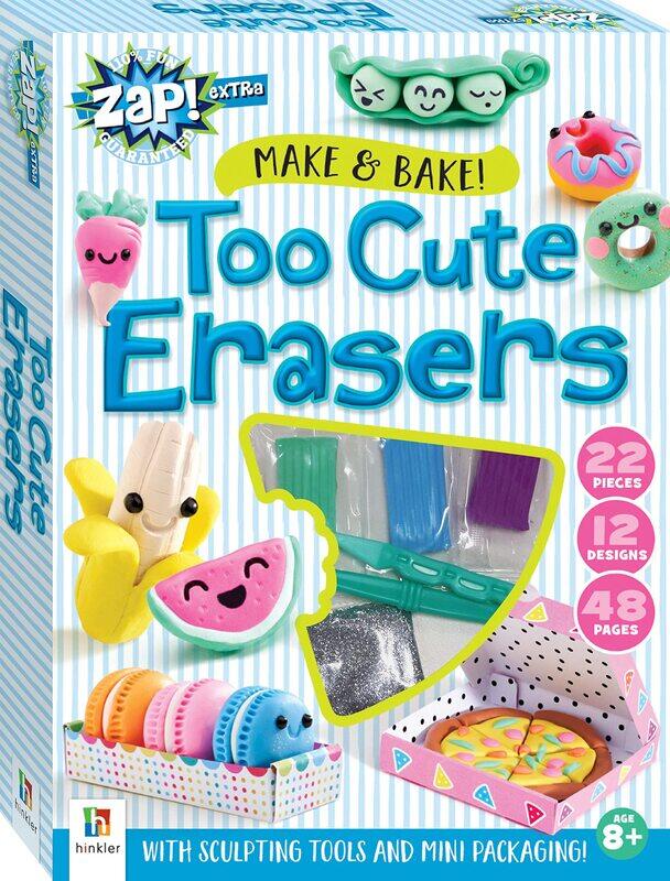 

Hinkler 22-Piece Zap! Extra Too Cute Erasers Set, Multicolour, Age 3+ Years