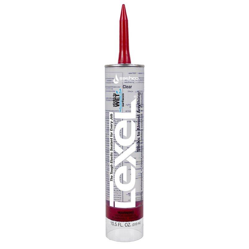 

Sashco 310ml Sealants Clear Lexel Adhesive Caulk, 13010, Clear