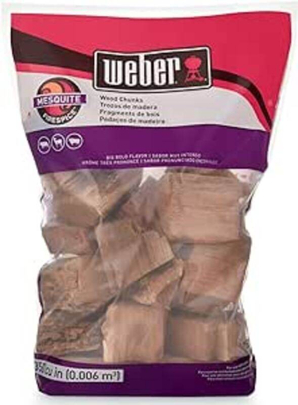 

Weber 1.8Kg Mesquite Wood Chunks