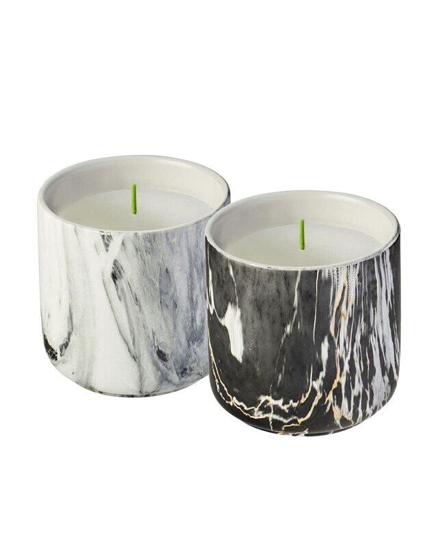 

Wax Works Citronella Candle Marbled Pots, Assorted