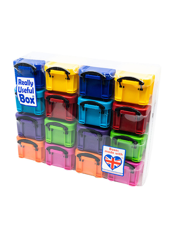 Really Useful Boxes 9-Pieces Useful Box Organizer, Assorted