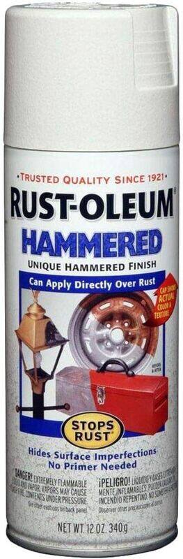 

Rust-Oleum Hammered Spray Paint, 12 oz, White