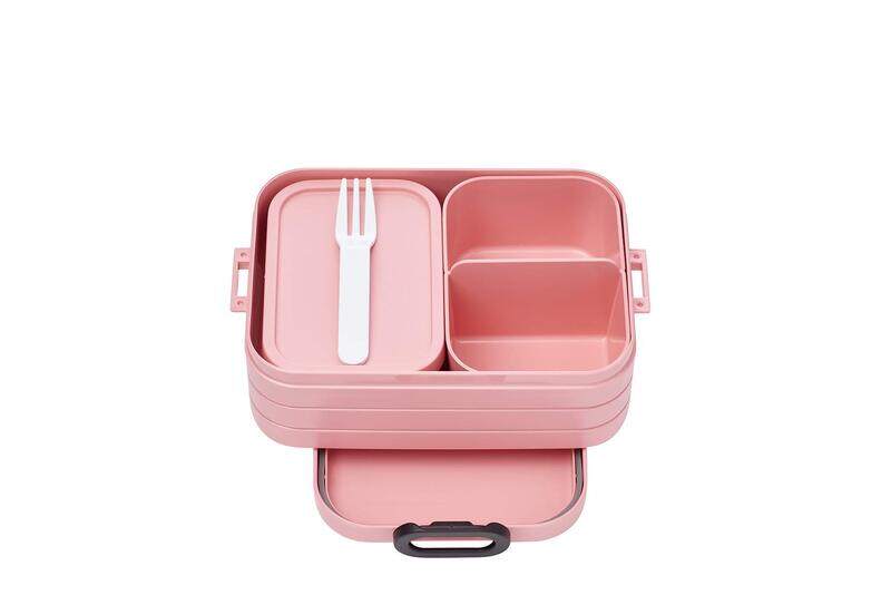

Mepal Lunch Box Take a Break Midi Compartment Lunch Box, 900ml, Nordic Pink