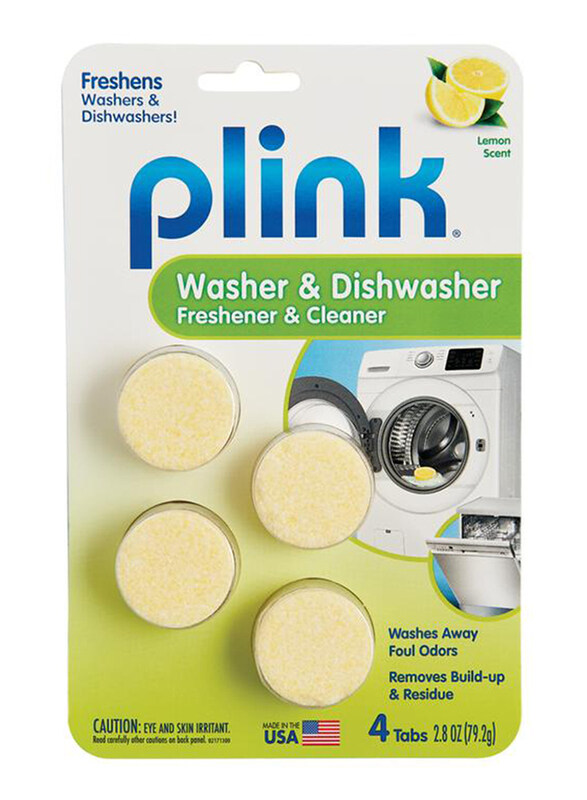 

Plink Washer Dishwasher Freshener and Cleaner, 4 Tablets