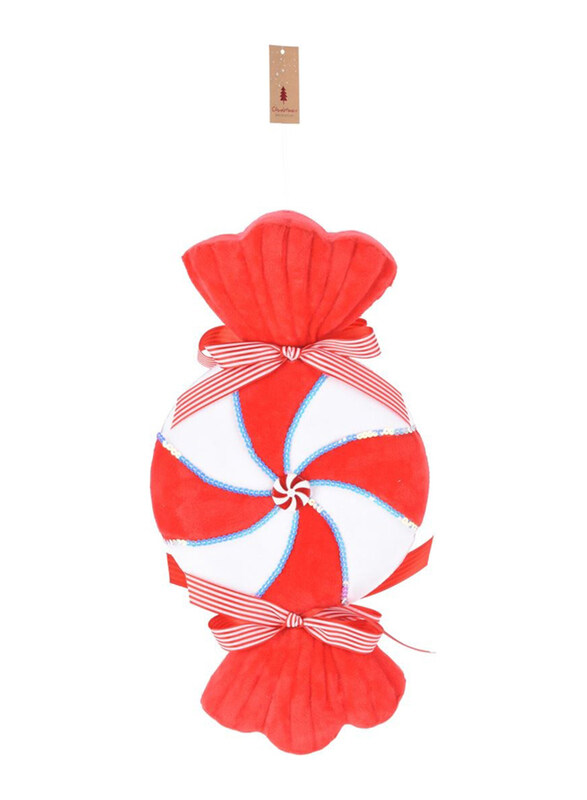 

Homesmiths Xmas Push Deco Candy, 39cm, Red