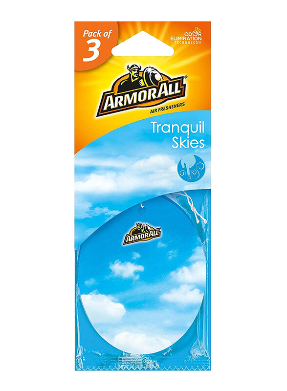 

Armor All Tranquil Skies Air Freshener, 3 Pieces