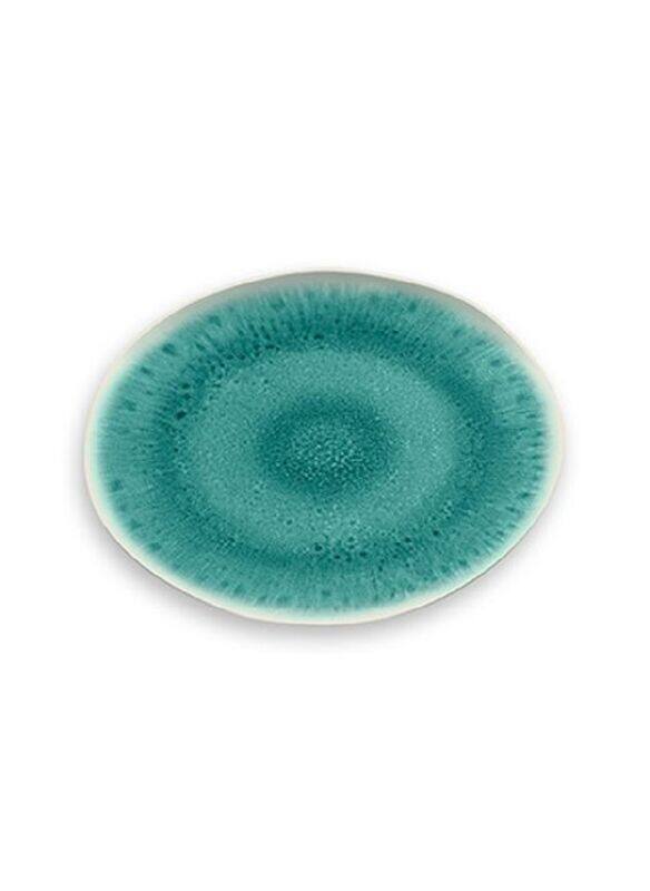 

TarHong Organic Radient Glaze Oval Platter Turquoise