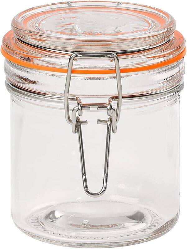 

Tala Clip Top Silicone Lid Lever Arm Terrine Jar, 250ml, Clear