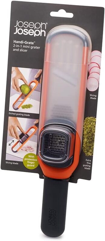 Joseph Joseph Handi-Grate Multi-Function Grater - Orange