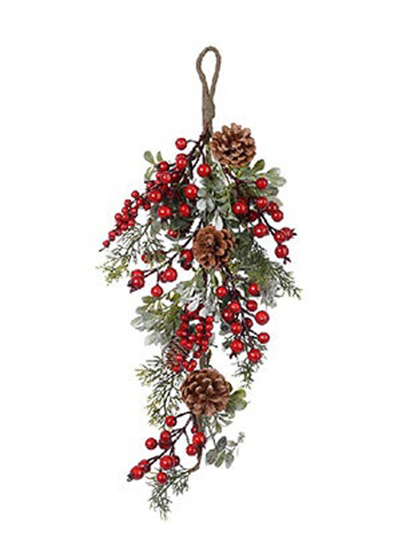 

Kaemingk Decoris Bunch Glitter Berries & Pinecones, Multicolour