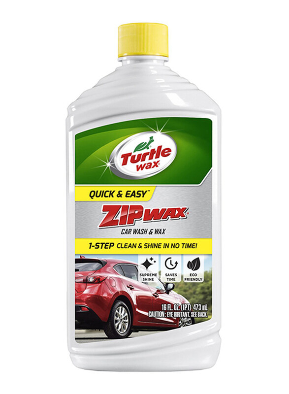 

Turtle Wax 473ml Zip Wax & Car Wash