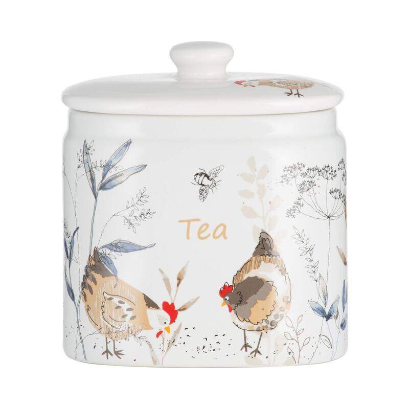 

Price & Kensington Country Hens Tea Storage Jar, Multicolour