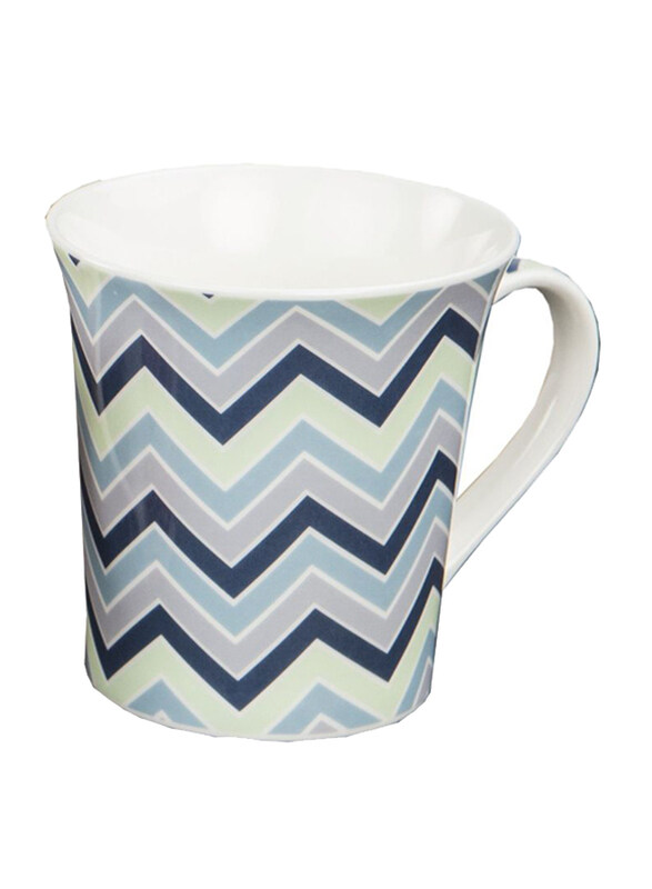 

Home Basic 10oz Mug Chevron, Multicolor