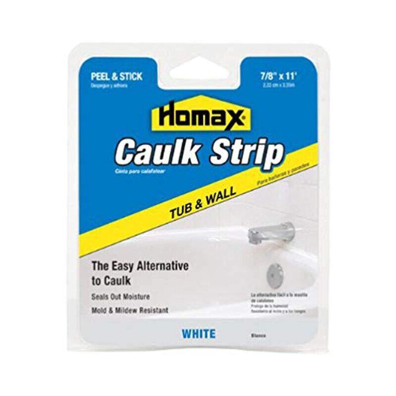 

Homax Tub & Wall Caulk Strip, White