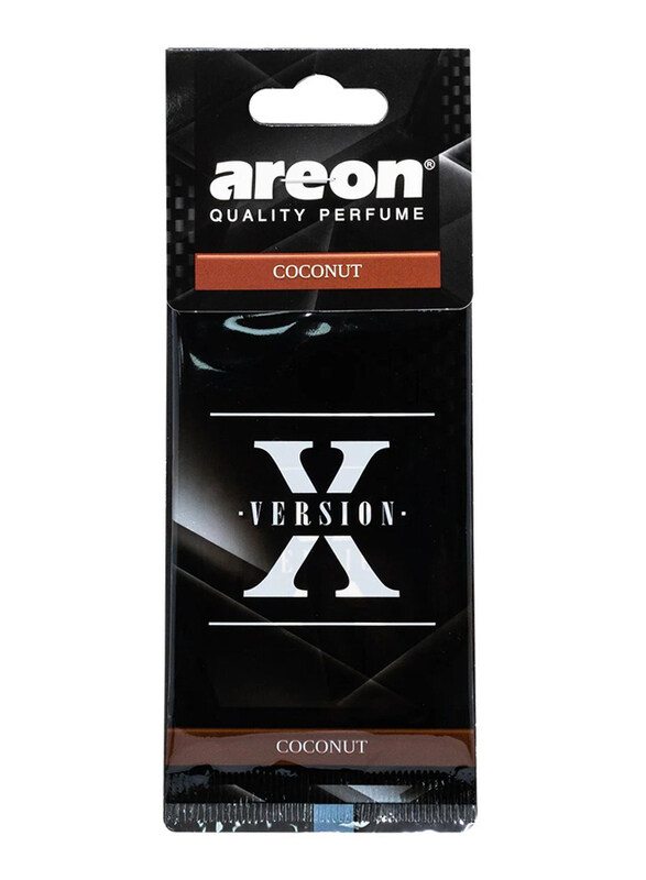 

Areon X Version Card Coconut Perfume, Black