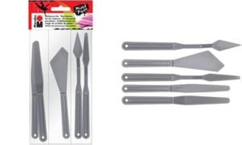 

Marabu Paint Knives Set, Silver