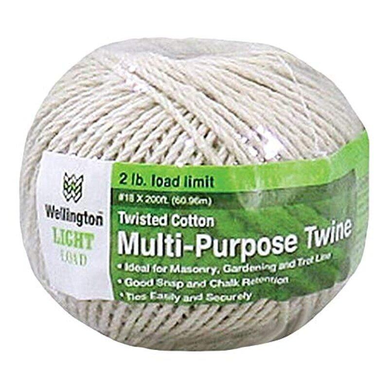 

Wellington Cordage Cotton Cable Cord, 2Lb, 10305, White