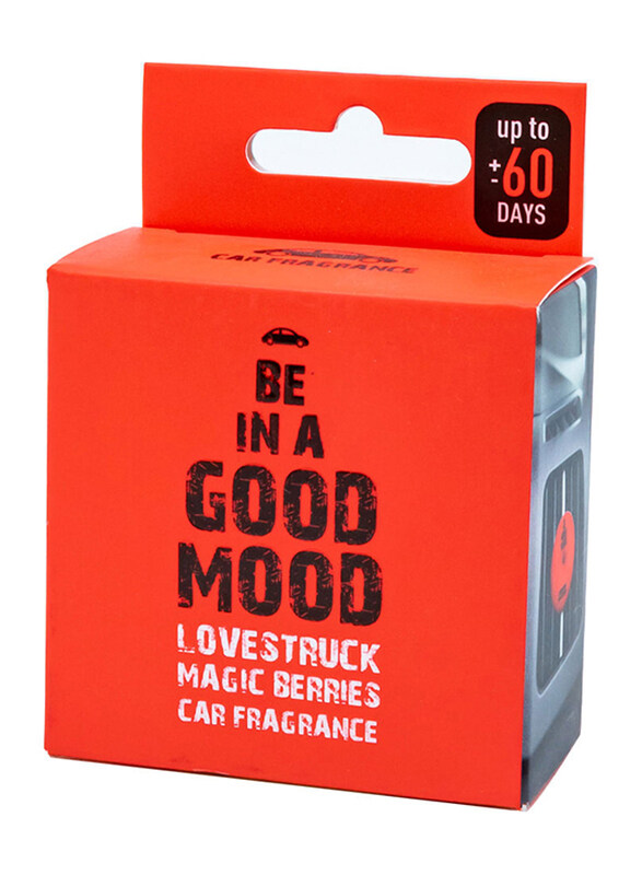 

Be In A Good Mood Magic Berries Car Fragrance, Peach