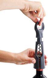 Joseph Joseph 20173 BarStar 3-in-1 Multi-functioning Corkscrew, Gray