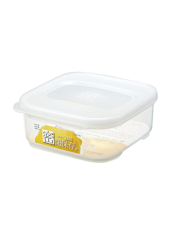 Inomata Hokan-sho Plastic Food Storage, 520ml, Clear