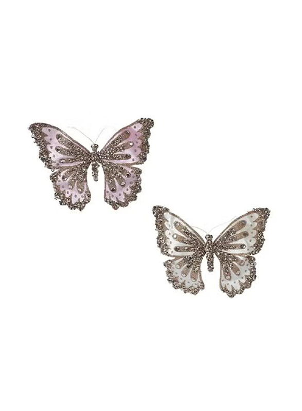 

Kaemingk Decoris Butterfly Polyester Enamel with Sequins Gems & Glitter, Assorted