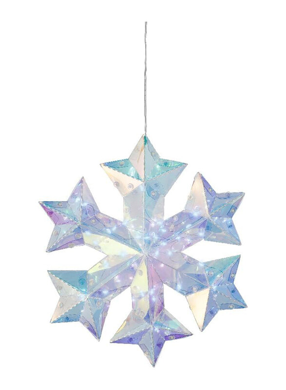 

Kaemingk Micro LED PET Snowflake, 21.90cm, Silver