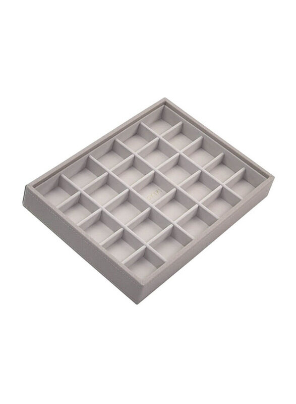 

Stackers Classic 25 Section Stackers Jewelry Box, 25 cm, Taupe Brown