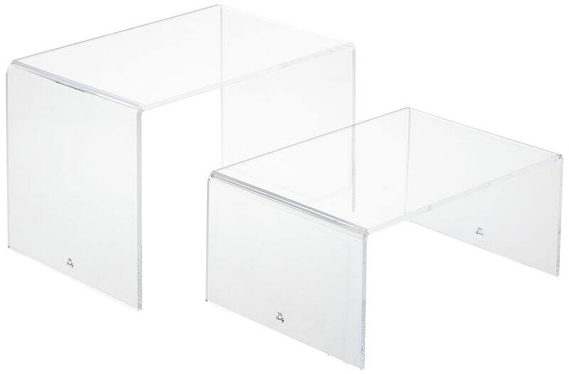 

Homesmiths Vanity Acrylic Step Organizer, Clear